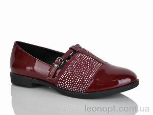 Туфлі Summer shoes 0562 бордо