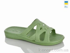 Шльопанці Lot Shoes Камінчик старий олива