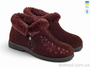 Бурки Rai shoes 2202 бордовий