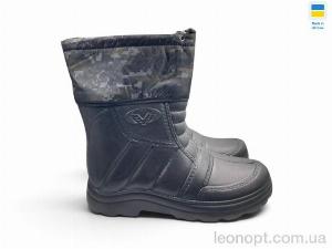 Чоботи з піни Rai shoes BM5 чорний