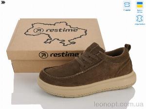 Туфлі Restime AM026817 brown