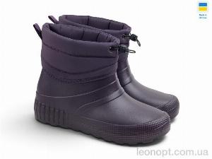 Чоботи з піни Rai shoes D401 DF т.фіолетовий
