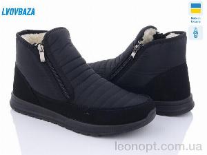Черевики Lvovbaza Progress 4236 чорний