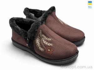 Капці Rai shoes РТ13 коричневий