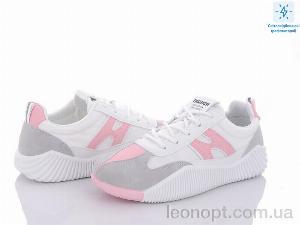 Кросівки Violeta 173-36 white-pink