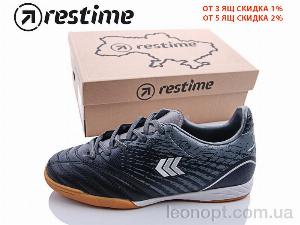 Футбольне взуття Restime DWO18093 black-grey-silver
