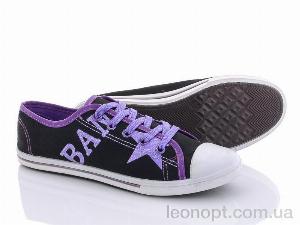 Кеди Zelart OB3370 black-violet