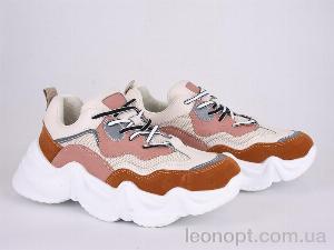 Кросівки Violeta 166-5 white-brown