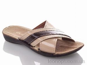 Шльопанці DeMur G7144B-beige