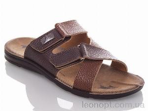 Шльопанці DeMur M6842 brown-camel