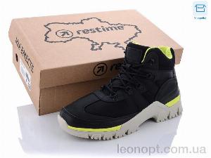 Кросівки Restime SW021333 black-lemon