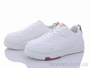 Кросівки Violeta 45-96 white-red
