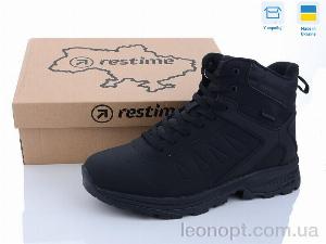Черевики Restime PMZ23508 black