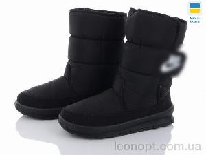 Дутики Selena 112-8Nk чорн.ч/п лiт