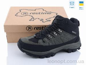 Черевики Restime PMZ23605 khaki-black