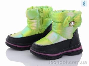 Дутики Ok Shoes T10306E green