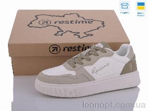 Кросівки Restime FWB24078 white-olive