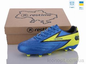 Футбольне взуття Restime DMB24127-2 royal-lime