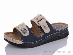 Шльопанці Sali-2 502-03 blue-beige