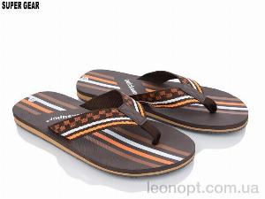 Шльопанці Super Gear V768 brown