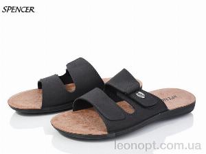 Шльопанці Spencer 2201 black