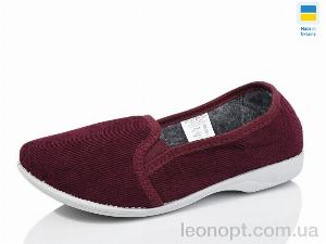 Капці Lost Shoes Кредо вельвет бордо