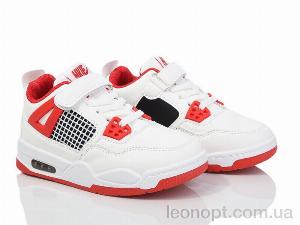Кросівки Ok Shoes 1101 white-red