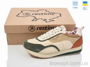 Кросівки Restime JW024373 beige-khaki