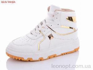 Кросівки QQ shoes BK72 white-beige