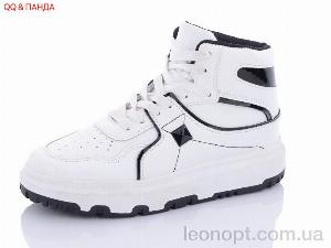 Кросівки QQ shoes BK72 white-black